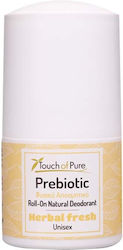 Touch of Pure Herbal Fresh Φυσικό Αποσμητικό σε Roll-On Χωρίς Αλουμίνιο 60ml