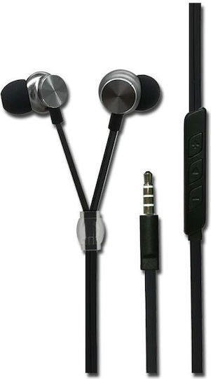 2GO Luxury In-ear Handsfree with 3.5mm Connector Anthracite