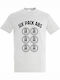 T-shirt Unisex "6 Pack", Ash