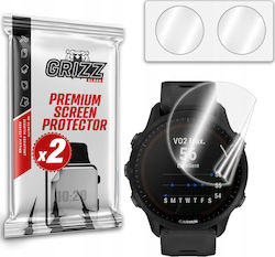 GrizzGlass CeramicFilm Screen Protector for the Garmin Forerunner 955 1pcs GrizzGlass CeramicFilm Screen Protector for the Garmin Forerunner 955 1pcs