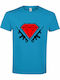 T-shirt Unisex " Diamond Guns ", Aqua