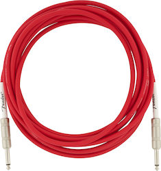 Fender Original Series Cable 6.3mm male - 6.3mm male 5.6m Red (990520010)