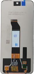 Οθόνη LCD με Μηχανισμό Αφής για Redmi Note 10 5G (Μαύρο)