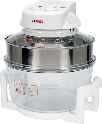 Lund Halogen Oven Cooker 17lt White