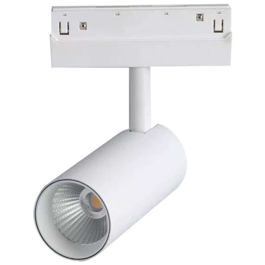 Aca LED Γραμμικό Χωνευτό Φωτιστικό Οροφής 20W Φυσικό Λευκό IP20 14.5εκ.