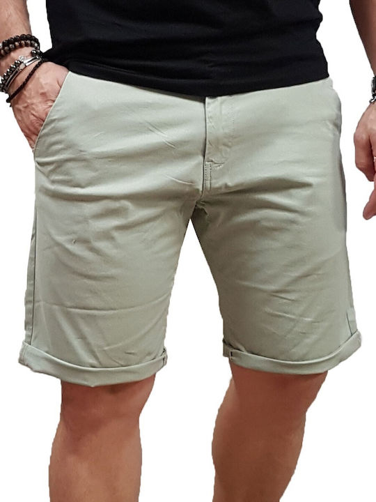 Rebase Herrenshorts Chino Grün