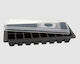 Sidirela Ice Tray Cube Plastic 16 Slots with Lid Gray Ε-0146-1