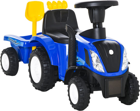 HomCom Tractor Mașină Ride On Pentru 12+ Luni Albastru