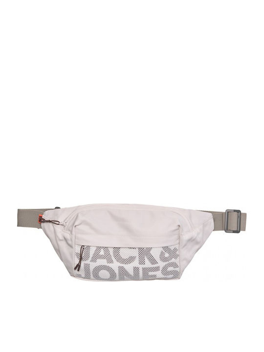 Jack & Jones Ανδρικό Τσαντάκι Ζώνης Μπεζ