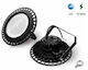 Fos me Commercial Bell Light 150W Cool White 19500lm with Built-in LED Black Ø38cm