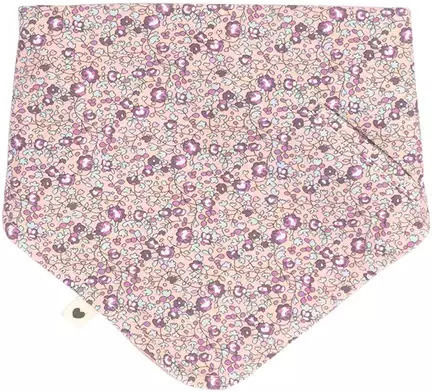 Bibs Eloise Blush Μπαντάνα Υφασμάτινη με Κορδόνι Ροζ
