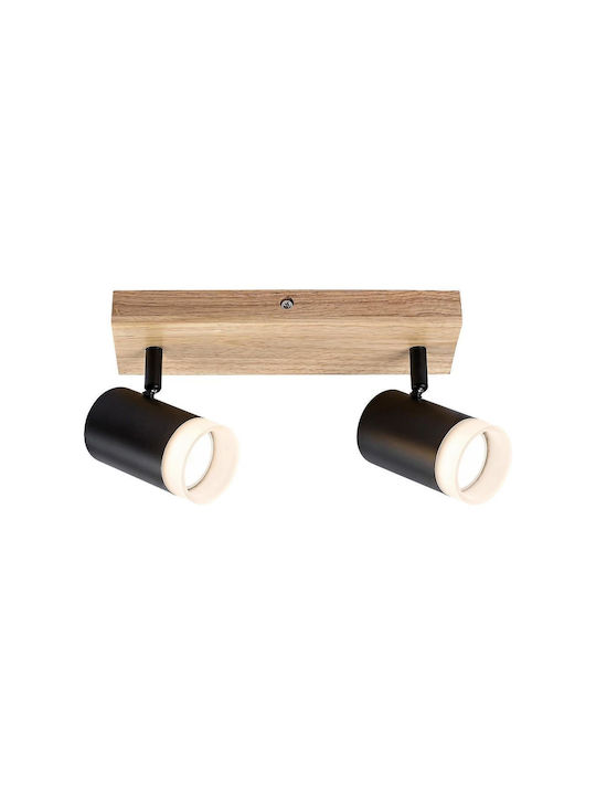 Rabalux Double Spot with Socket GU10