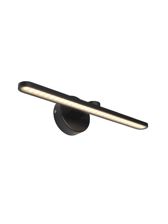 Elmark Classic Lamp Wall with Integrated LED and Warm White Light Black 30cm