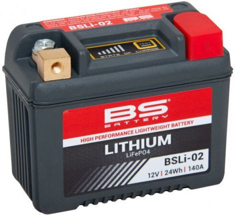 BS Литиеви Мотоциклетна батерия YTZ7S-BS 140Спецификация с капацитет 24Wh