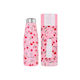 Estia Travel Flask Save the Aegean Recyclable Bottle Thermos Stainless Steel BPA Free 500ml Cherry Rose