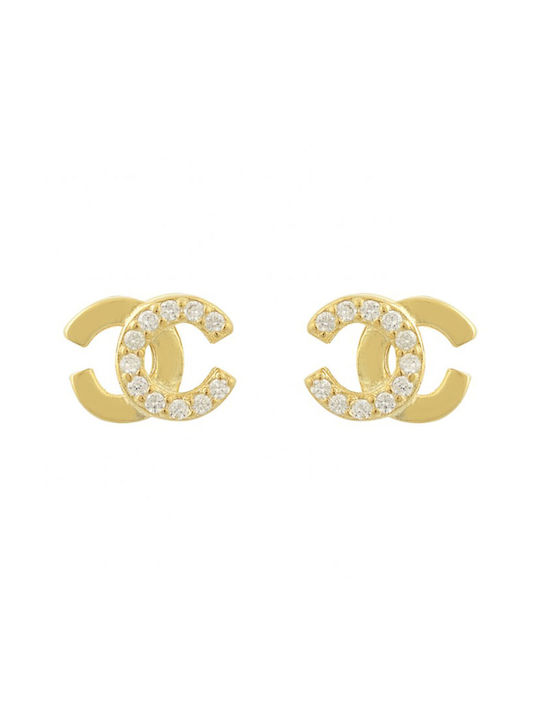 Silver Earrings Gold plated 925