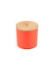 Eurocasa Bamboo Cotton/Swabs Case Countertop Orange