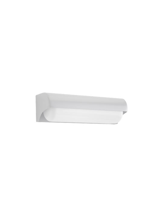 Inlight Waterproof Wall-Mounted Outdoor Ceiling Light with Integrated LED White
