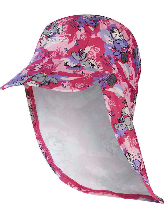 Speedo Kinderhut Stoff Sonnenschutz Rosa