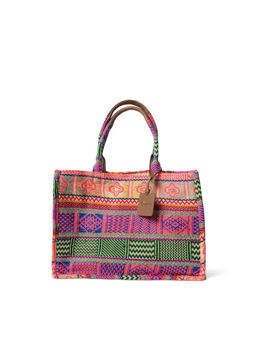 CHANDANA SALVADOR MEDIUM FABRIC BAG - Multi/Farbe SALVADORmid/MULTI