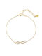 Silver Gold Plated Bracelet Infinity 925