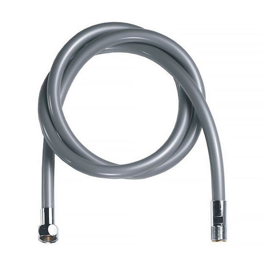 Interflex Σπιράλ Ντουζ Μεταλλικό 150cm Γκρι