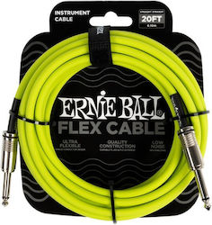 Ernie Ball Flex Cable 6.3mm male - 6.3mm male 6...