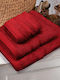 Go Smart Home Bath Towel Cozy Soft 70x140cm. Red Weight 510gr/m²