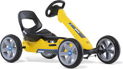 Παιδικό Ποδοκίνητο Go Kart Μονοθέσιο με Πετάλι Reppy Κίτρινο