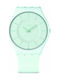 Swatch Swatch Women's Watch with Turquoise Rubber Strap