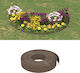 vidaXL Plastic Garden Border in Brown Color 10c...