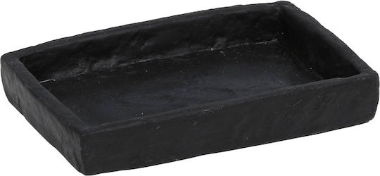 Tavă de săpun Plastic Neagră