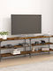 TV Stand Wooden Smoky Oak L160xW30xH50cm