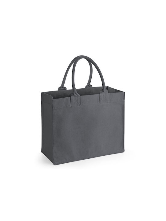 Westford Mill Fabric Shopping Bag Gray