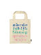 Moses Alphabet Shopping Bag