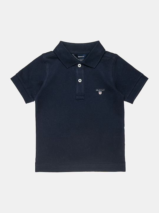 Παιδικό Polo Κοντομάνικο Navy Μπλε