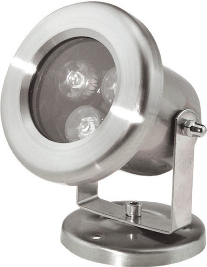Elmark Untertauchbares Einbau-LED Pool-Scheinwerfer mit Fernbedienung und Mehrfarbigem Licht (RGB)