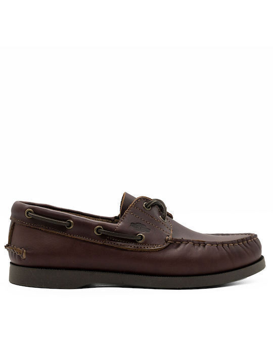 Chicago 820 122-5.0947 Men's Leather Boat in Tan