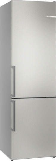 Bosch Ψυγειοκαταψύκτης 363lt Total NoFrost Υ203xΠ60xΒ66.5εκ. Inox KGN39VIBT