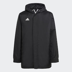 Adidas Sports Jacket Black with Lining & Ηood