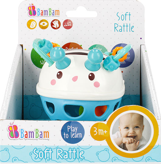 BamBam Zornăitoare Soft Rattle pentru 3++ Luni