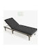 Go Smart Home Waterproof Sun Lounger Cushion Gray 195x60cm.