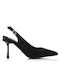 Pantofi cu toc cu Toc Stiletto & Curea Negre