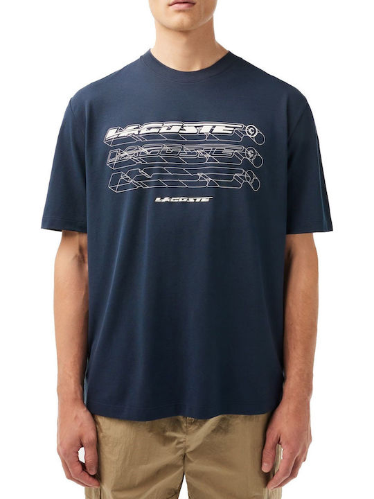 Lacoste T-shirt Navy Μπλε
