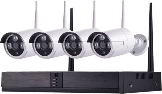 Elmark Sistem de Supraveghere 4 Camere Camere IP cu Recorder NVR