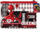 Must Team Spiderman Kids Stationery Set with Pencil, Sharpener, Eraser, Notepad, Ruler and Pencil Case 10pcs