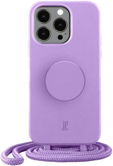 Just Elegance PopGrip Back Cover Σιλικόνης Lavender (iPhone 14 Pro Max)