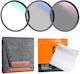 K&F Concept CPL / ND / UVFilter Kit 43mm for Camera Lenses