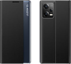 Hurtel Sleep Book Δερματίνης Μαύρο (Redmi Note ...