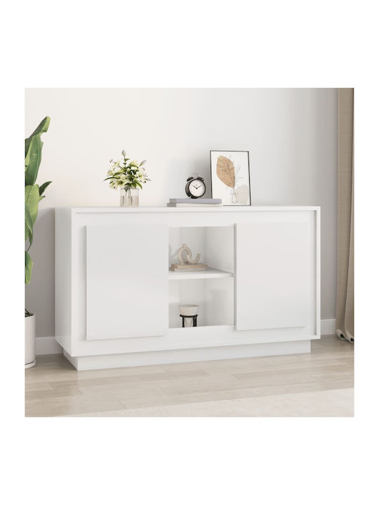 Sideboard Wooden White 102x35x60cm